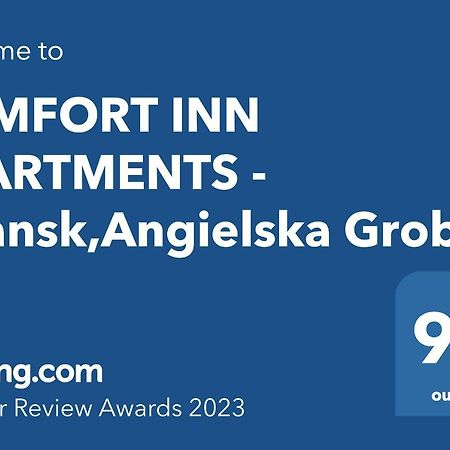 Comfort Inn Apartments - Gdansk,Angielska Grobla Kültér fotó