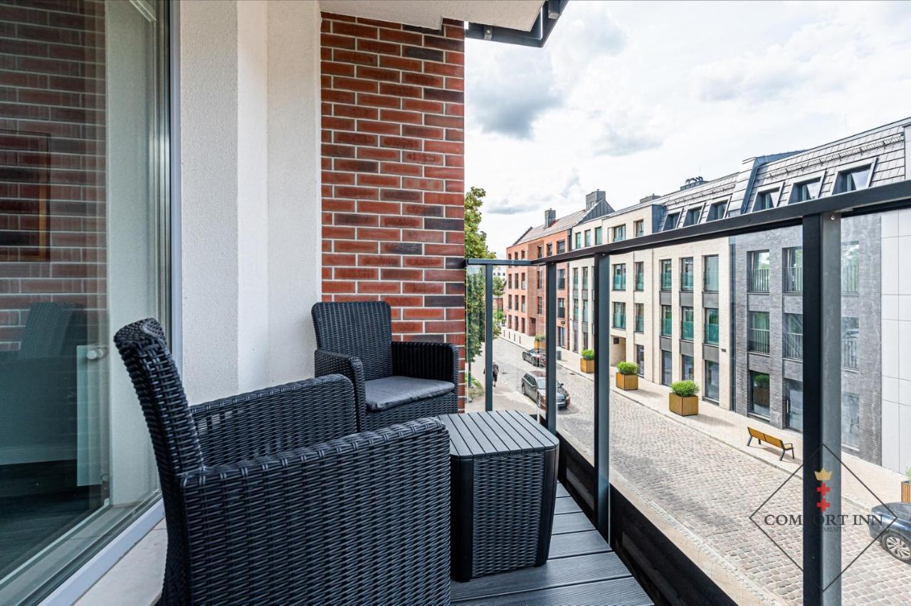 Comfort Inn Apartments - Gdansk,Angielska Grobla Kültér fotó