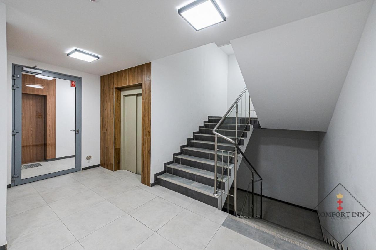 Comfort Inn Apartments - Gdansk,Angielska Grobla Kültér fotó