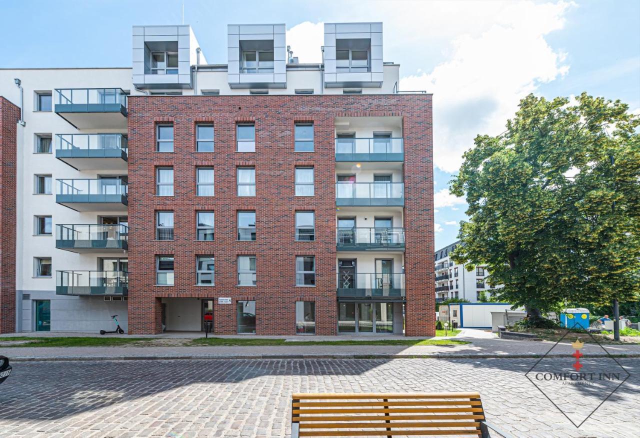 Comfort Inn Apartments - Gdansk,Angielska Grobla Kültér fotó