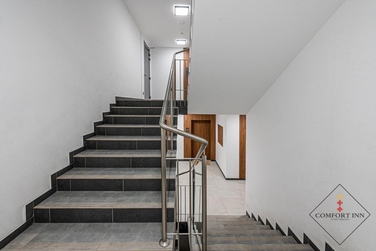 Comfort Inn Apartments - Gdansk,Angielska Grobla Kültér fotó