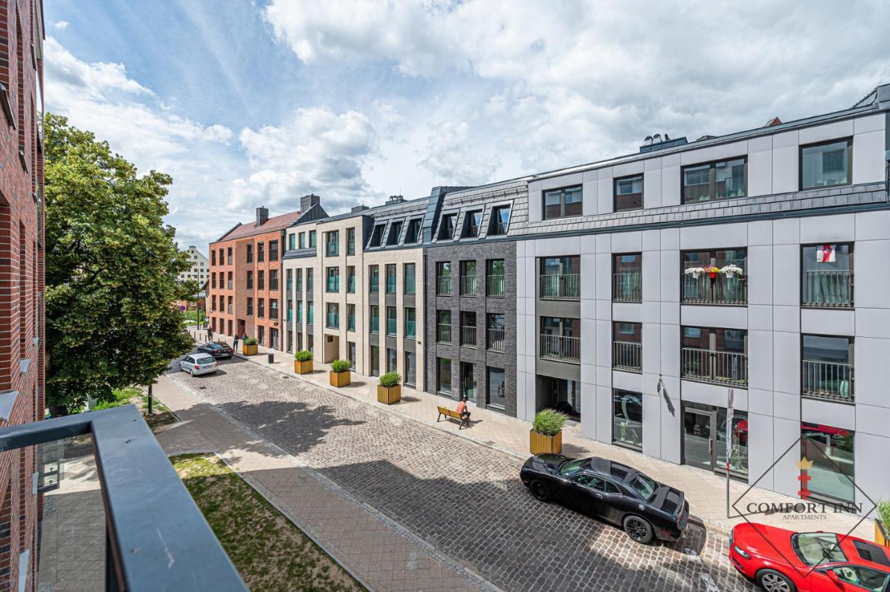 Comfort Inn Apartments - Gdansk,Angielska Grobla Kültér fotó