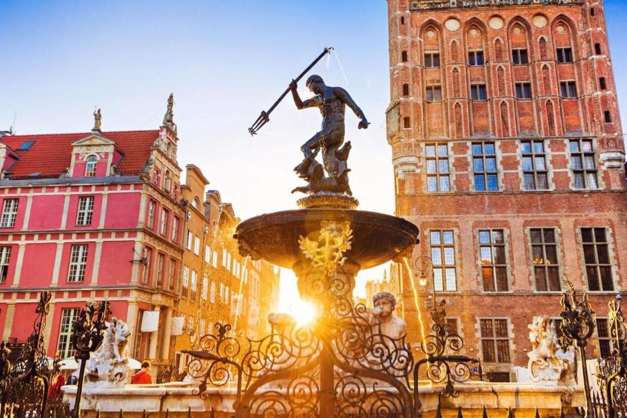 Comfort Inn Apartments - Gdansk,Angielska Grobla Kültér fotó