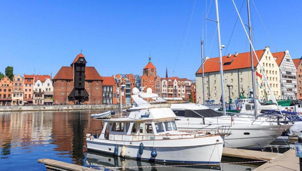 Comfort Inn Apartments - Gdansk,Angielska Grobla Kültér fotó