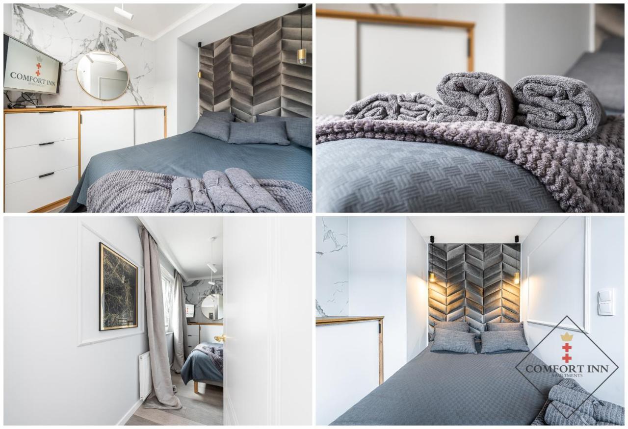 Comfort Inn Apartments - Gdansk,Angielska Grobla Kültér fotó