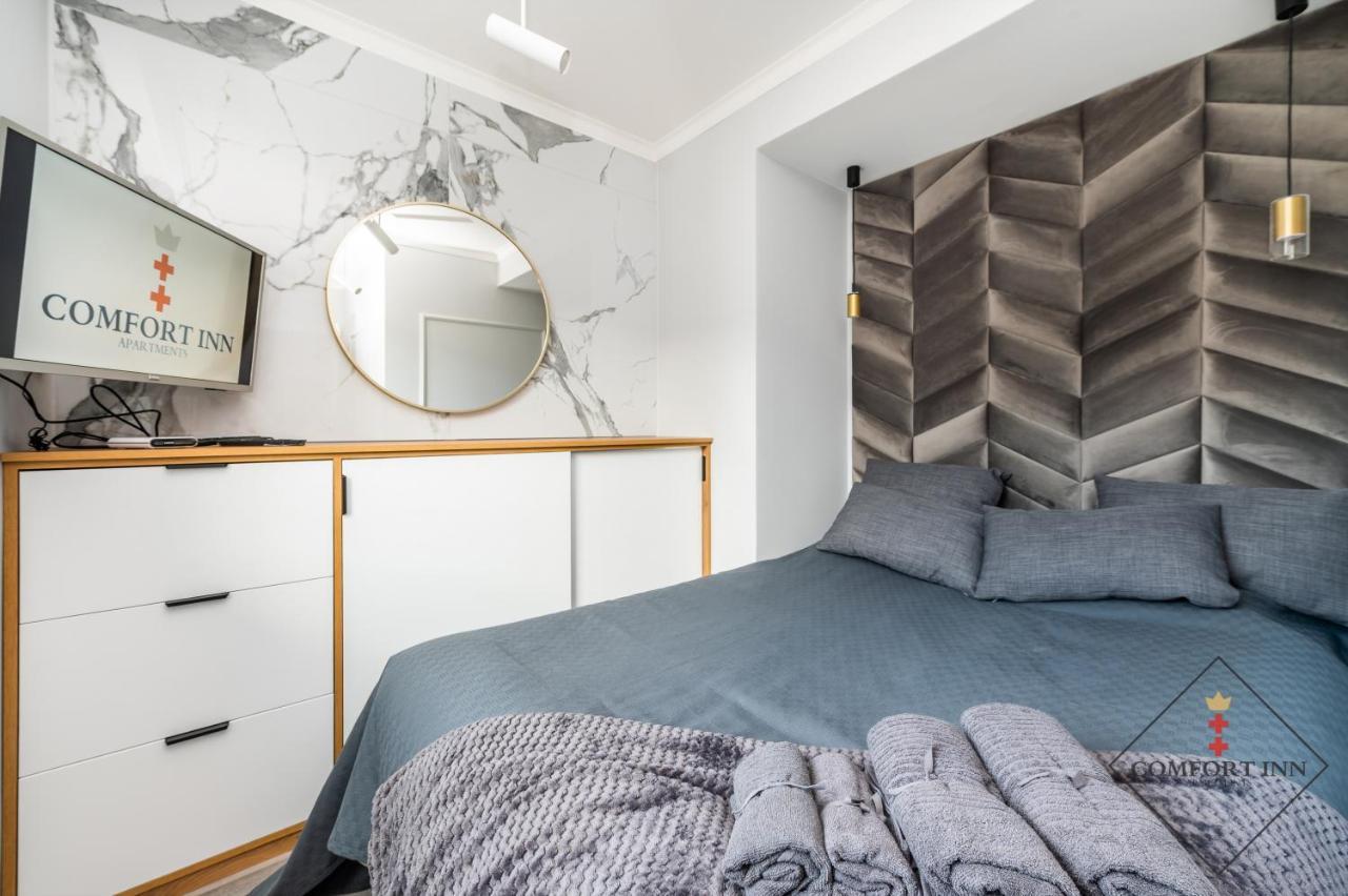 Comfort Inn Apartments - Gdansk,Angielska Grobla Kültér fotó
