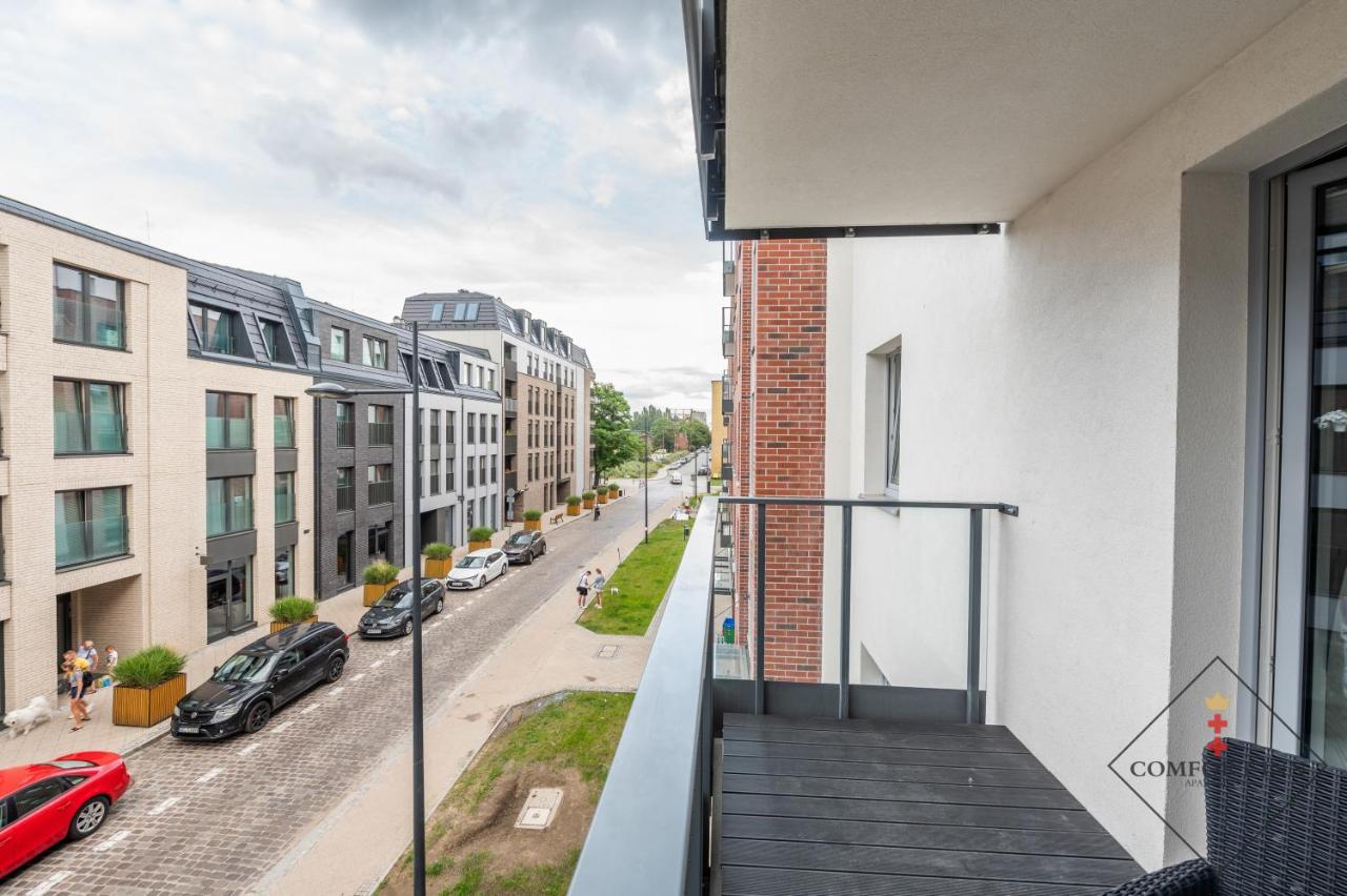 Comfort Inn Apartments - Gdansk,Angielska Grobla Kültér fotó