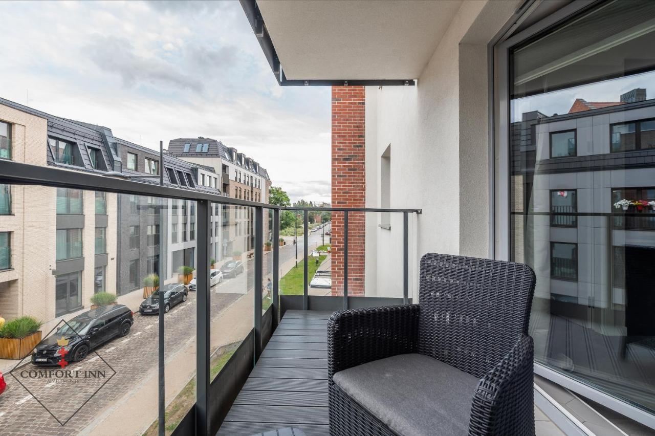 Comfort Inn Apartments - Gdansk,Angielska Grobla Kültér fotó