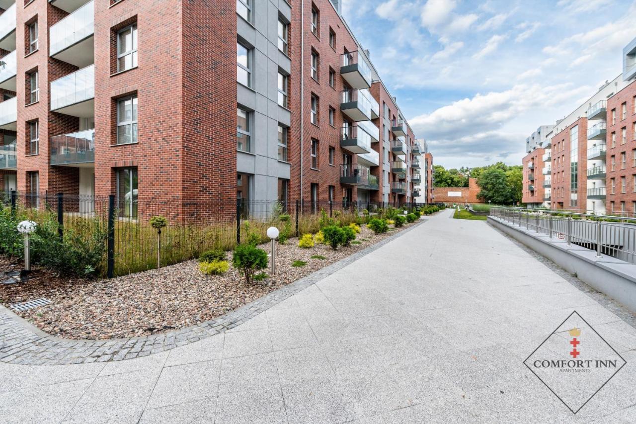 Comfort Inn Apartments - Gdansk,Angielska Grobla Kültér fotó