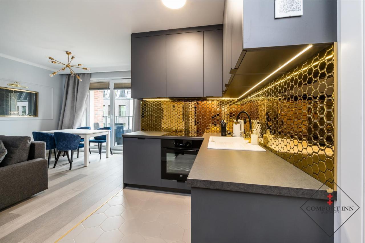 Comfort Inn Apartments - Gdansk,Angielska Grobla Kültér fotó