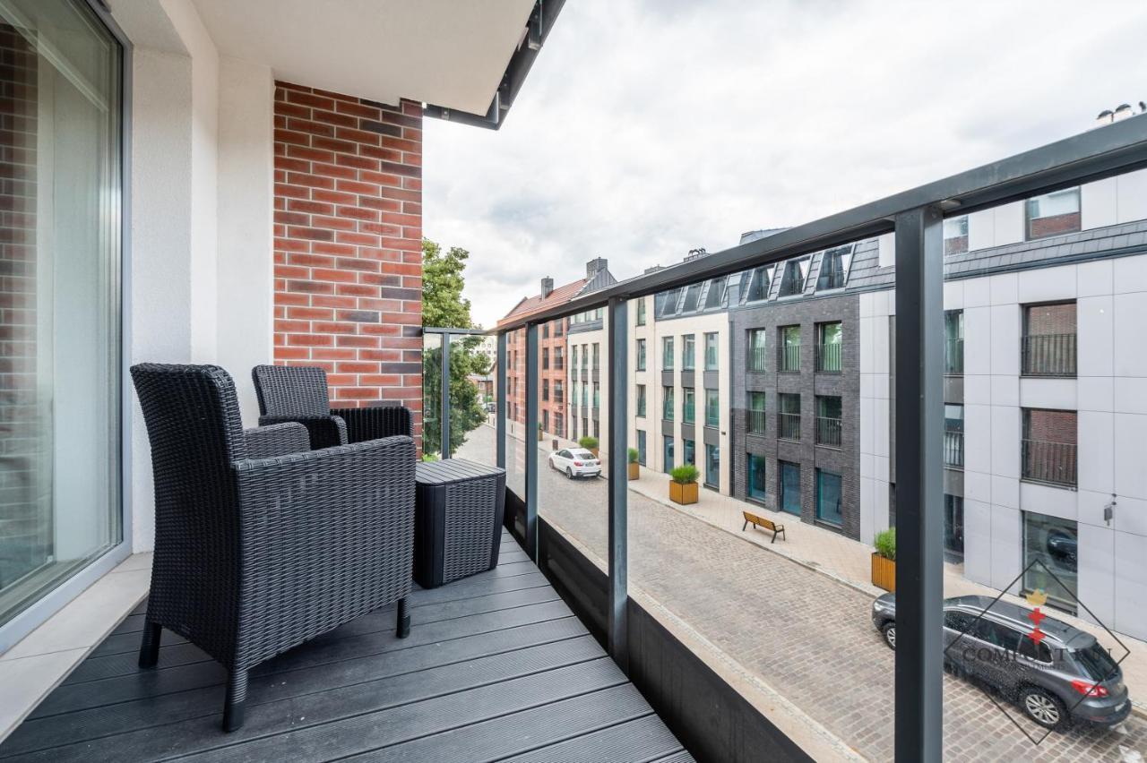 Comfort Inn Apartments - Gdansk,Angielska Grobla Kültér fotó
