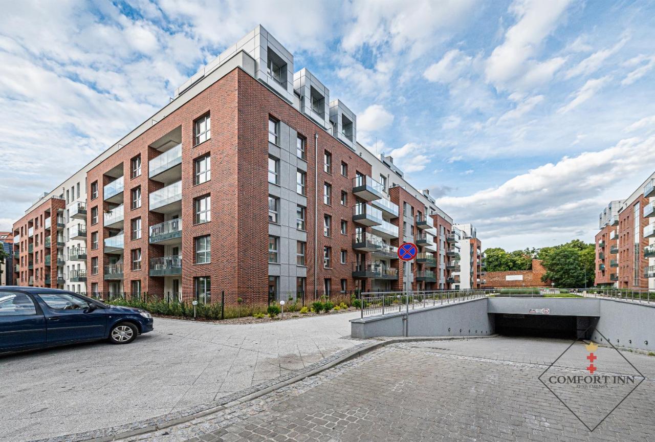 Comfort Inn Apartments - Gdansk,Angielska Grobla Kültér fotó
